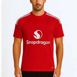 dostitch Men Brand Logo Printed Dri-FIT T-shirt-image-26