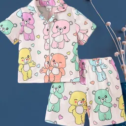 NAAMJAP Kids-Unisex Pure Cotton Printed Clothing Set image 2