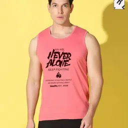 WOOSTRO Men Pack of 2 Typography Printed Round Neck Slim Fit Printed T-shirts-image-70