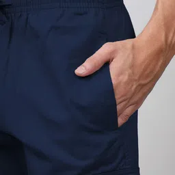 HAUWER Men Slim Fit Pack Of 2 Cargo Shorts image 5