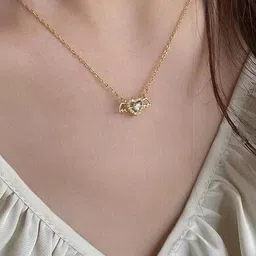Arzonai Gold-Toned Metal Chain-image-52