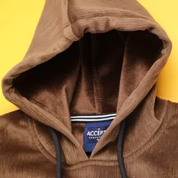 V-Mart Boys Printed Hooded Sweatshirt image 2