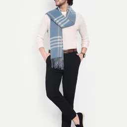 Knitkala Unisex Checked Stole image 3