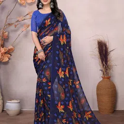 Moda Rapido Floral Printed Saree-picture-12