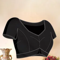 SUPERLAXMI Colourblocked Pure Chiffon Saree image 5