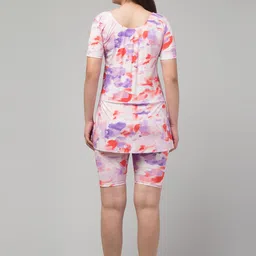 ULLAS Women Swimming Dress With Attached Shorts image 5