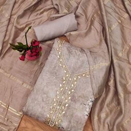 Rangtulika Ethnics Embellished Unstitched Dress Material-picture-43