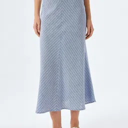 Koton Women Striped A-Line Maxi Skirts-picture-15