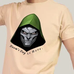 Greylongg Men Graphic Printed Round Neck T-shirt image 4