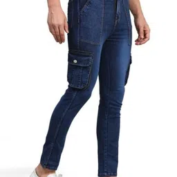 BuaGi Collection Men Regular Fit Mid-Rise Light Fade Jeans-image-53