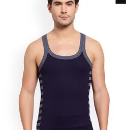 Sporto by Macho Men Pack Of 2 Square Neck Sleeveless Cotton Gym Vest-image-95
