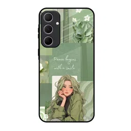 QRIOH Women Floral Printed Samsung Galaxy A35 5G Silicone Back Case-picture-48