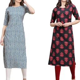 Ethnic basket Women Multi Kurtas-picture-25