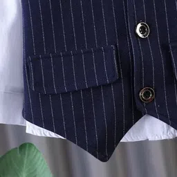 StyleCast x Revolte Boys Notched Lapel Single-Breasted 4 Piece Suits image 5