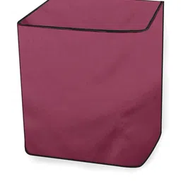 The Furnishing Tree Washing Machine Cover Maroon Compatible for Whirlpool 8.5 Kg Semi-Automatic Top image 2