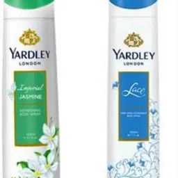 yardley London asmine and Lace Combo Pack 2 Body Spray - For Women-picture-28