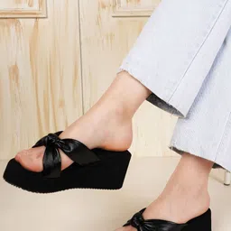 Cogner Embellished Flatform Mules-picture-24