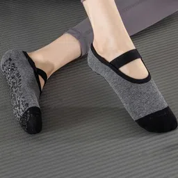 NESKA MODA Unisex Set Of 2 Ankle Length Cotton Socks image 2