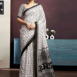 SANISA Ethnic Motifs Handloom Saree-picture-32