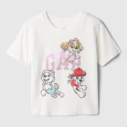 GAP Girls Printed Drop-Shoulder Sleeves Pure Cotton T-shirt-picture-31