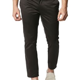 Basics Men Tapered Fit High-Rise Cotton Chinos Trouser-picture-8