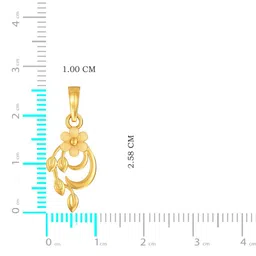 Joyalukkas 22Kt Gold Petal Elegance Pendant - 1.73 g image 2