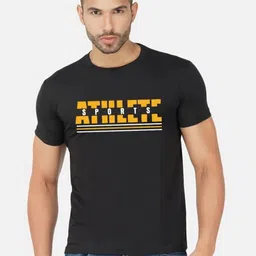 GLOBAL NOMAD Men 2 Printed Bio Finish Applique T-shirt image 2