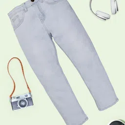 KiddoPanti Boys Regular Fit Mid-Rise Stretchable Jeans-picture-16