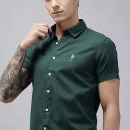 U.S. Polo Assn. Denim Co. Pure Cotton Casual Shirt-picture-45