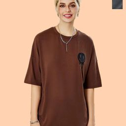 Christy World Women Pack of 2 Printed Applique T-shirt-picture-42