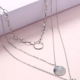 justpeachy Silver-Plated Layered Chain-picture-36