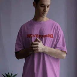 Adrunaline Fit Men Typography Printed V-Neck Applique T-shirt-picture-27