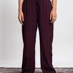 SVKETAIL Women Pack Of 2 Solid Pure Cotton Regular Trousers With 2 Pockets-picture-16