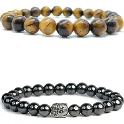 printcorners Set Of 2 Artificial Beaded Elasticated Bracelets-picture-10