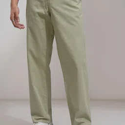 HIGHLANDER Men Straight Fit Mid-Rise Trousers-picture-33