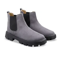 Bxxy Men Suede Slip-on Chelsea Boots image 3