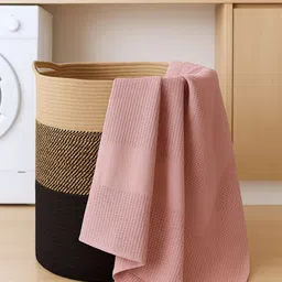 haus & kinder Pink 225 GSM Cotton Bath Towel-picture-32