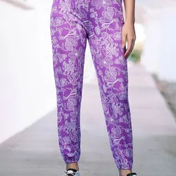 Popwings Women Floral Printed Trousers-image-28