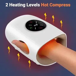 abgrow Cordless Hand Massager with Heat & Air Compression for Arthritis, Carpal Tunnel image 4