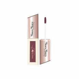TEEN TEEN COSMETICS Matte & Shine Waterproof Liquid Lip Colour - 4 ml - Nude Pink - 10-picture-18