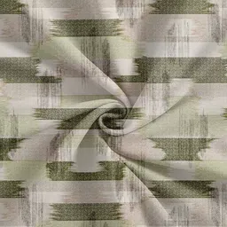 Trance Home Linen Green & Beige Printed 180 TC Queen Bedsheet Sets - 1.83 m x 1.52 m-image-71