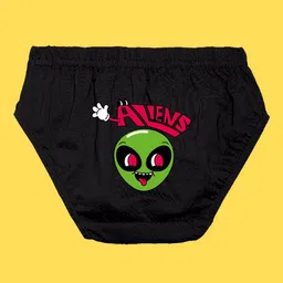 NUSYL Pack Of 3 Printed Cotton Mid-Rise Basic Briefs NUBCBRFPO3.0139 image 5