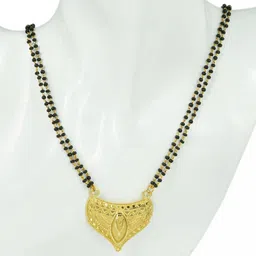 DZINETRENDZ Gold-Plated Mangalsutra image 3