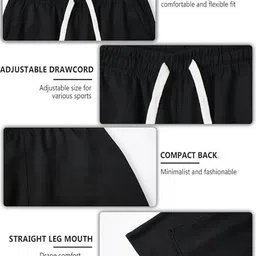 Imsa Moda Men Black Track Pants image 2