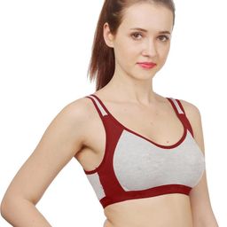 Samvar Multi Cotton Non-Wired Non Padded Minimizer Bra-picture-32