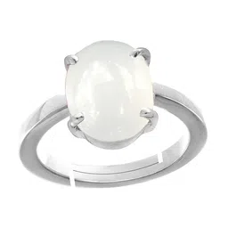 RRVGEM 4.00 KT Unheated Rainbow Moonstone Silver Plated Ring-picture-47