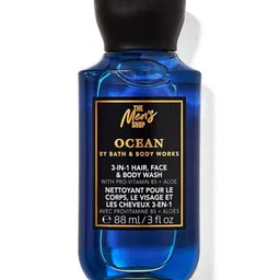 Bath & Body Works Men Ocean Travel Size 3-in-1 Hair Face & Body Wash - 88ml-picture-26