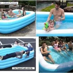 young star (IMPORTED*IND-1)FOR YOURS FAMILY STARS ,PREMIUM (XXXX*IND *3) JUMBO PREMIUM 10 FEETS(3.05m) and LENGTH AND 6 FEETS(1.83m) WIDTH ,HEIGHT-56CM,3 LAYERS FULL FAMILY SIZE RECTANGULAR WATER BATH SWIMMING POOL FOR KIDS AND ADULTS . BEST SELLER ,PEOPLE CHOICE 10FEETS JUMBO FAMILY WATER SWIMMING POOL FOR ALL AGE GROUP FAMILY MEMBERS. Inflatable Swimming Pool WITH electric air pump (Blue) Inflatable Swimming Pool, Inflatable Toy Pump Inflatable Swimming Pool, Inflatable Toy Pump image 2