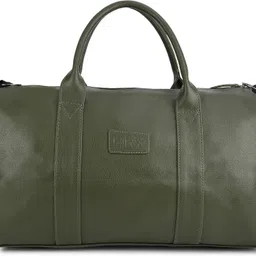 hrx by hrithik roshan 30 L Hand Duffel Bag - Faux Leather Stylish Weekend travel Duffle bag - Green - Regular Capacity-picture-42