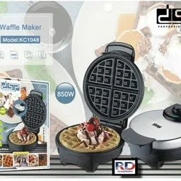 dsp KC1048 KC1048 850 W ROUND SHAPE 4 SLICE WAFFLE MAKER Waffle Maker image 2